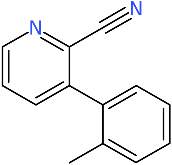 CAS: 1415819-89-4 | 3-(2-Methylphenyl)pyridine-2-carbonitrile, >98%, NX23609