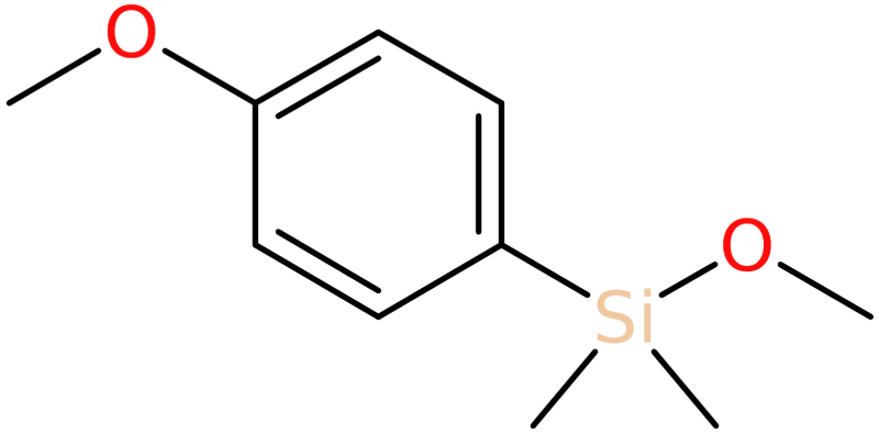 CAS: 62244-48-8 | Methoxy(4-methoxyphenyl)dimethylsilane, NX55521