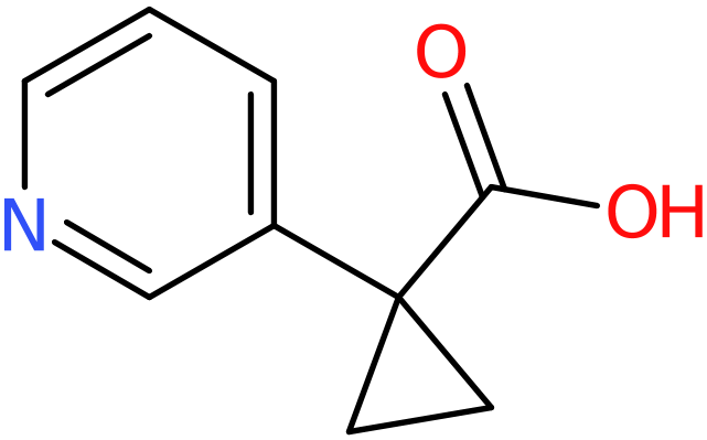 CAS: 610791-39-4 | 1-(Pyridin-3-yl)cyclopropanecarboxylic acid, >97%, NX54926