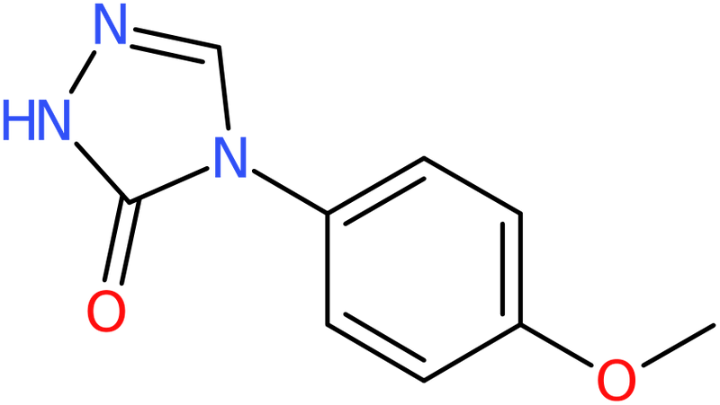 4-(4-Methoxyphenyl)-2,4-dihydro-3H-1,2,4-triazol-3-one, NX73812