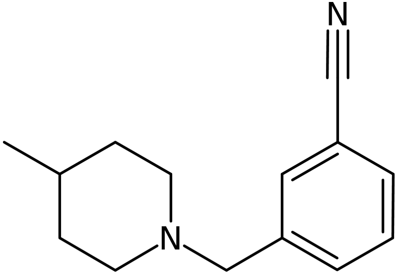 3-[(4-Methylpiperidin-1-yl)methyl]benzonitrile, NX73938