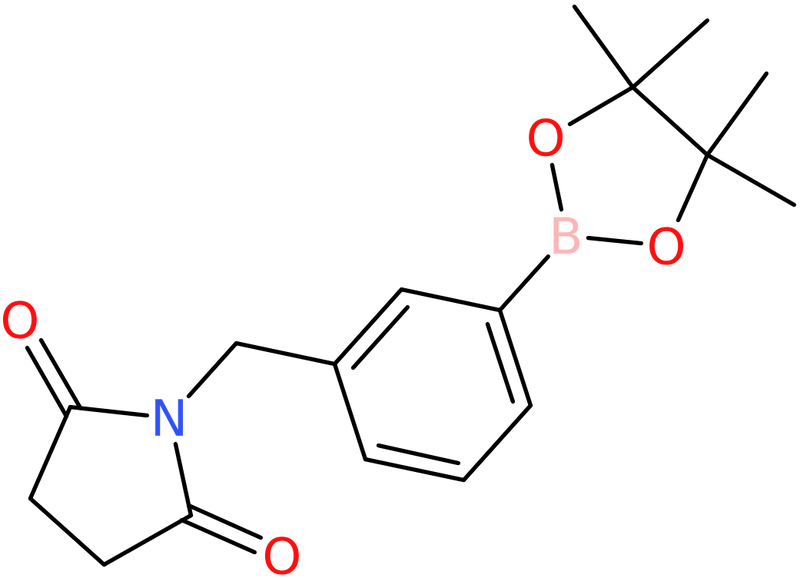 1-[3-(4,4,5,5-Tetramethyl-[1,3,2]dioxaborolan-2-yl)-benzyl]-pyrrolidine-2,5-dione, NX74004