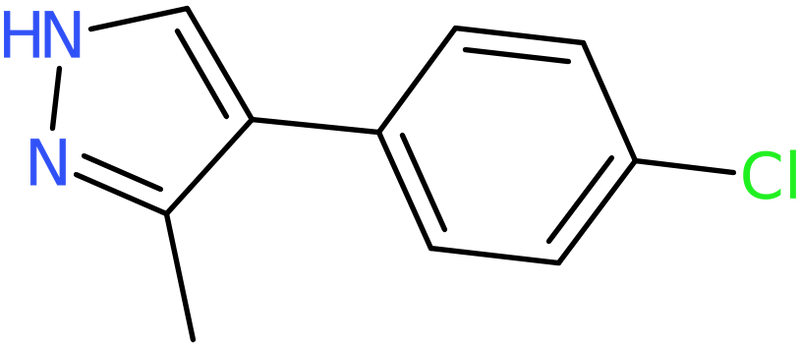 CAS: 667400-41-1 | 4-(4-Chlorophenyl)-3-methyl-1H-pyrazole, >95%, NX57536