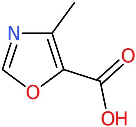 CAS: 2510-32-9 | 4-Methyl-1,3-oxazole-5-carboxylic acid, >97%, NX37606