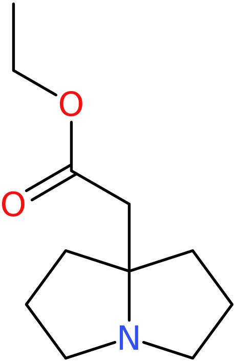 CAS: 88069-56-1 | Ethyl tetrahydro-1H-pyrrolizine-7a(5H)-acetate, >95%, NX65971