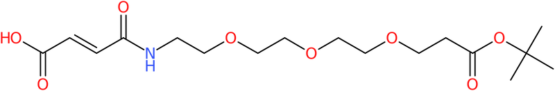 (E)-3-(t-Butoxy-PEG3-ethylcarbamoyl)acrylic acid, NX72571