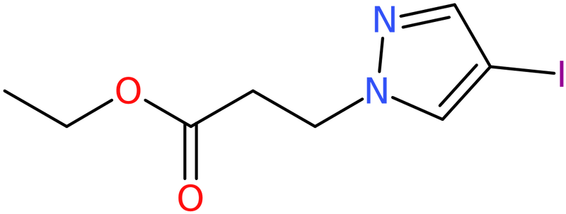 CAS: 6645-80-3 | Ethyl 3-(4-iodopyrazol-1-yl)propanoate, NX57431