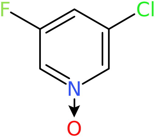 CAS: 1221793-68-5 | 3-Chloro-5-fluoropyridine 1-oxide, >96%, NX18065
