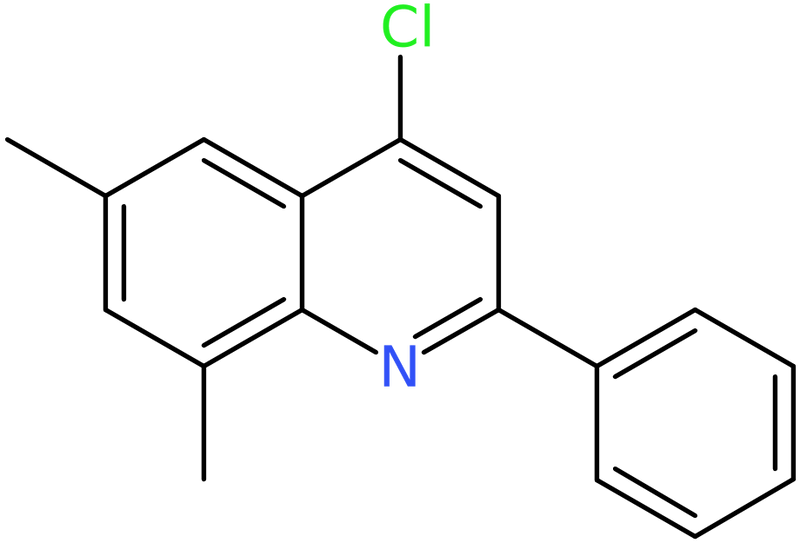 CAS: 101602-31-7 | 4-Chloro-6,8-dimethyl-2-phenylquinoline, NX11030