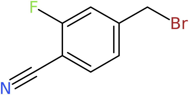 CAS: 222978-03-2 | 4-(Bromomethyl)-2-fluorobenzonitrile, >98%, NX35409