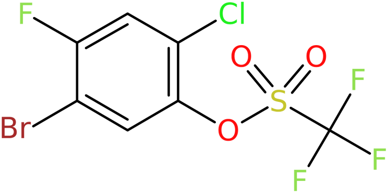 CAS: 1820619-90-6 | 5-Bromo-2-chloro-4-fluorophenyl trifluoromethanesulfonate, >95%, NX30475