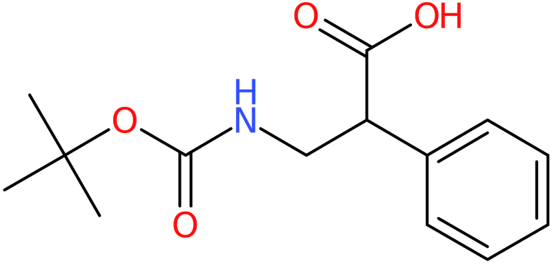 CAS: 67098-56-0 | 3-(Boc-amino)-2-phenylpropanoic acid, >97%, NX57640