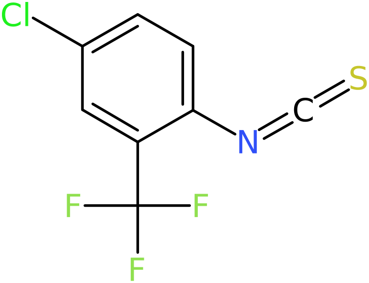 CAS: 99195-86-5 | 4-Chloro-2-(trifluoromethyl)phenyl isothiocyanate, >98%, NX71812