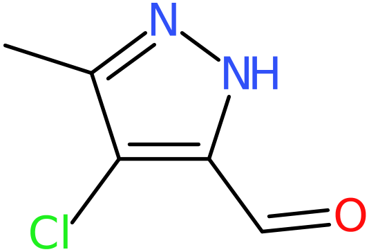 CAS: 1050642-24-4 | 4-Chloro-3-methyl-1H-pyrazole-5-carbaldehyde, >95%, NX12502