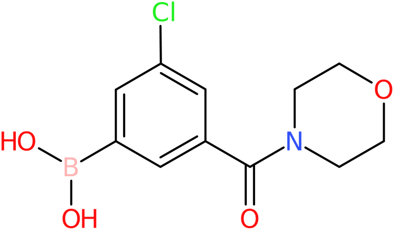 CAS: 957120-55-7 | 3-Chloro-5-[(morpholin-4-yl)carbonyl]benzeneboronic acid, NX71165
