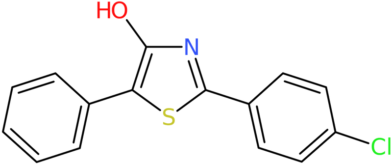 CAS: 65752-50-3 | 2-(4-Chlorophenyl)-4-hydroxy-5-phenyl-1,3-thiazole, NX57131