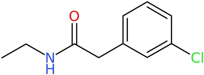 2-(3-Chlorophenyl)-N-ethylacetamide, >95%, NX74359