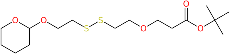 THP-SS-PEG1-t-butyl ester, NX72580