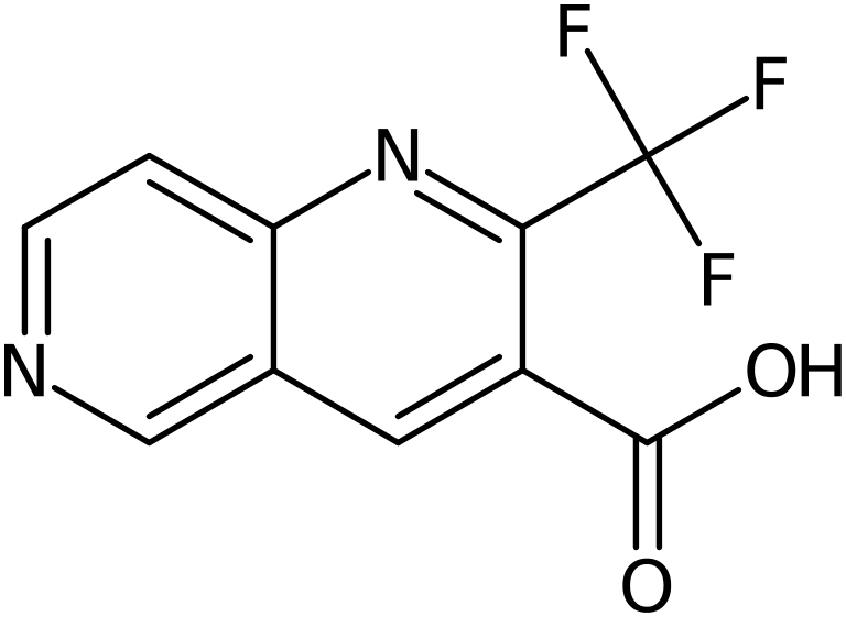 CAS: 240408-97-3 | 2-(Trifluoromethyl)-1,6-naphthyridine-3-carboxylic acid, >95%, NX36882