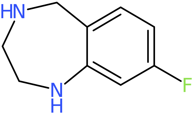 CAS: 620948-83-6 | 8-Fluoro-2,3,4,5-tetrahydro-1H-benzo[e][1,4]diazepine, >95%, NX55439