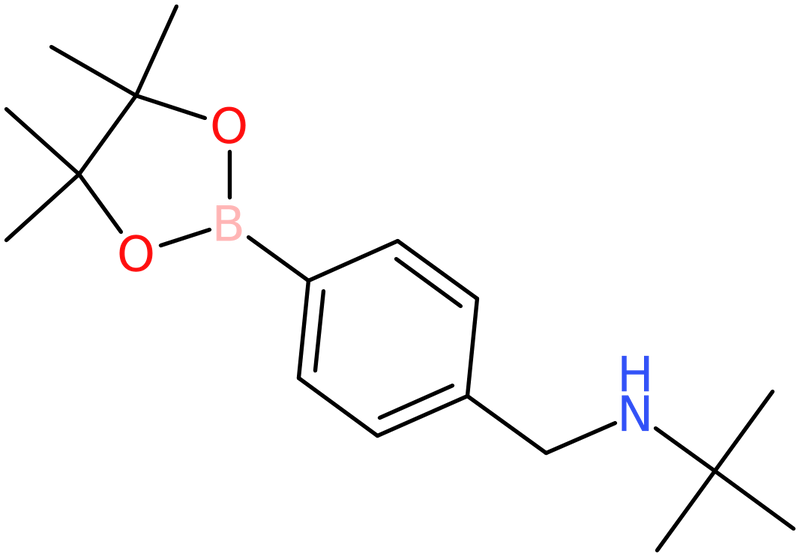 tert-Butyl({[4-(tetramethyl-1,3,2-dioxaborolan-2-yl)phenyl]methyl})amine, NX73990