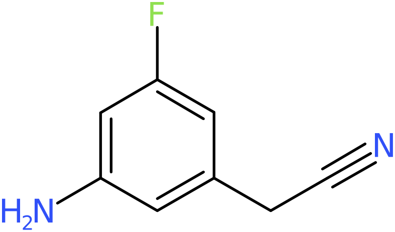 (3-Amino-5-fluorophenyl)acetonitrile, >95%, NX74728