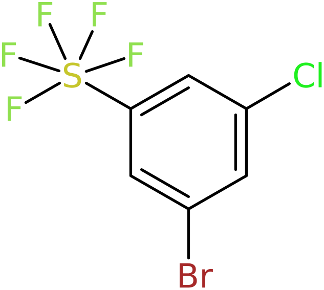 CAS: 2514941-99-0 | 3-Chloro-5-(pentafluorosulfur)bromobenzene, >98%, NX37653