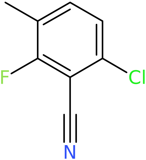 CAS: 886502-19-8 | 6-Chloro-2-fluoro-3-methylbenzonitrile, >98%, NX66836