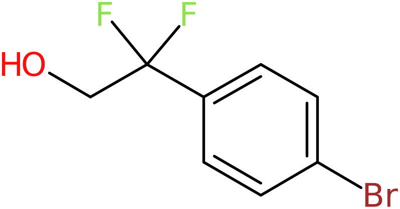 2-(4-Bromophenyl)-2,2-difluoro-ethanol, >97%, NX74729