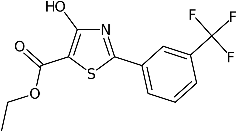 CAS: 240800-53-7 | Ethyl 4-hydroxy-2-[3-(trifluoromethyl)phenyl]-1,3-thiazole-5-carboxylate, >97%, NX36931