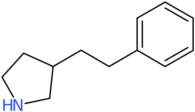 CAS: 613676-70-3 | 3-(2-Phenylethyl)pyrrolidine, >95%, NX55092