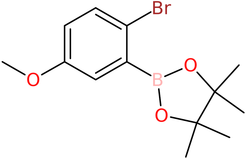 CAS: 1256781-58-4 | 2-(2-Bromo-5-methoxyphenyl)-4,4,5,5-tetramethyl-1,3,2-dioxaborolane, NX19141