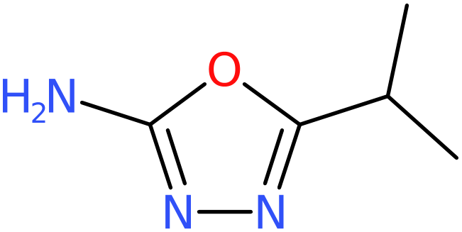 CAS: 65283-97-8 | 5-Isopropyl-1,3,4-oxadiazol-2-amine, >95%, NX56924