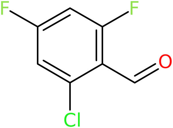 CAS: 1261493-54-2 | 2-Chloro-4,6-difluorobenzaldehyde, >95%, NX19506
