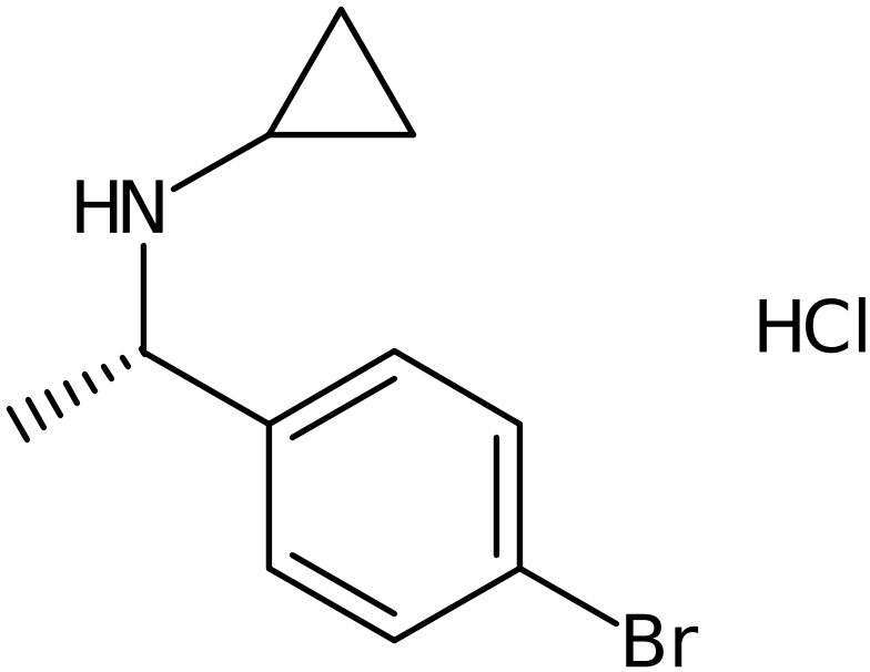 CAS: 2413937-39-8 | N-[(1S)-1-(4-Bromophenyl)ethyl]cyclopropanamine hydrochloride, NX36975