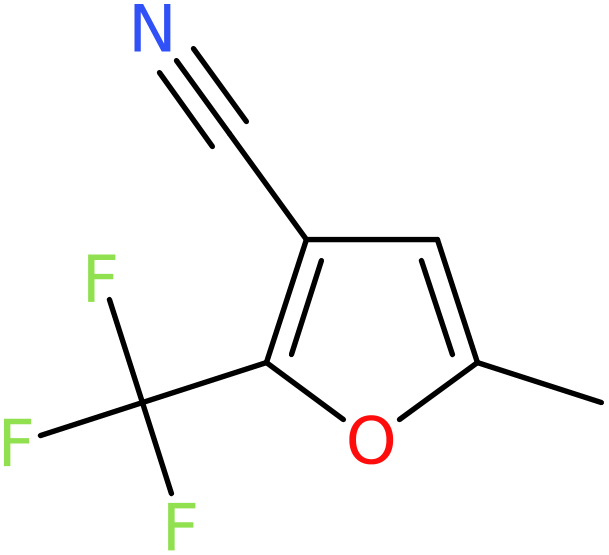CAS: 1053656-28-2 | 3-Cyano-5-methyl-2-(trifluoromethyl)furan, >95%, NX12611