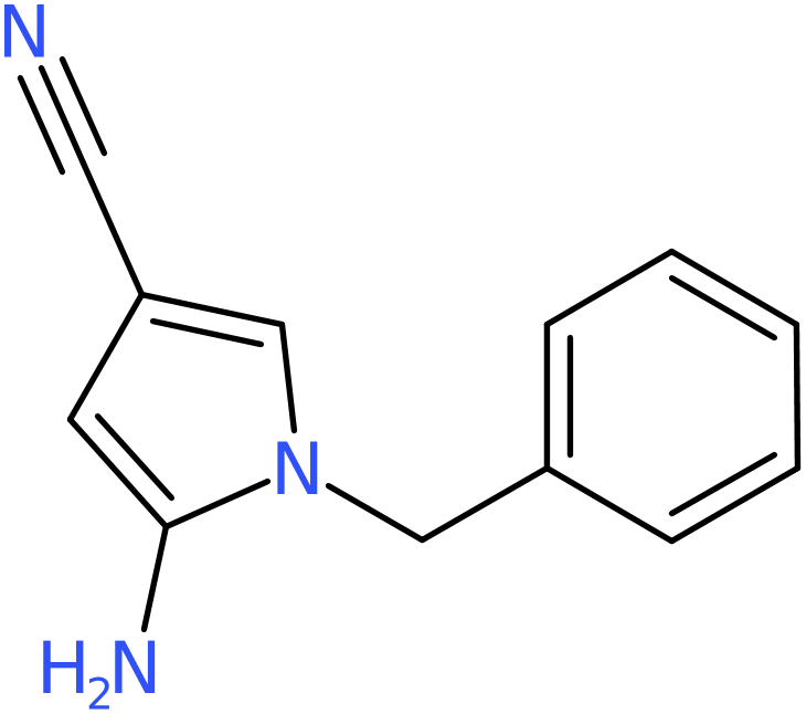 CAS: 59661-27-7 | 5-Amino-1-benzyl-1H-pyrrole-3-carbonitrile, NX54309