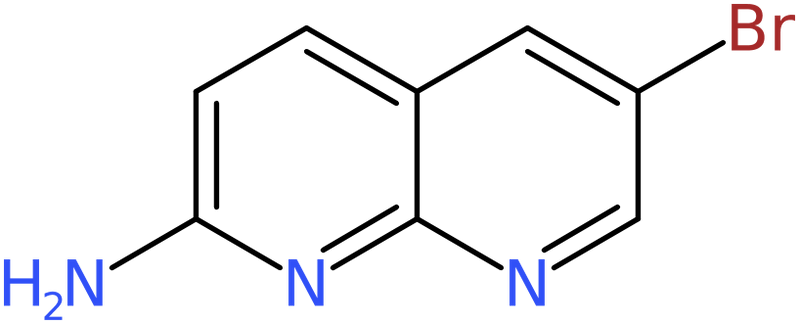CAS: 64874-38-0 | 2-Amino-6-bromo-1,8-naphthyridine, NX56753