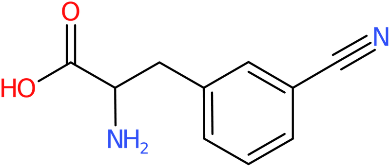 CAS: 63999-80-4 | 2-Amino-3-(3-cyanophenyl)propanoic acid, >99%, NX56447
