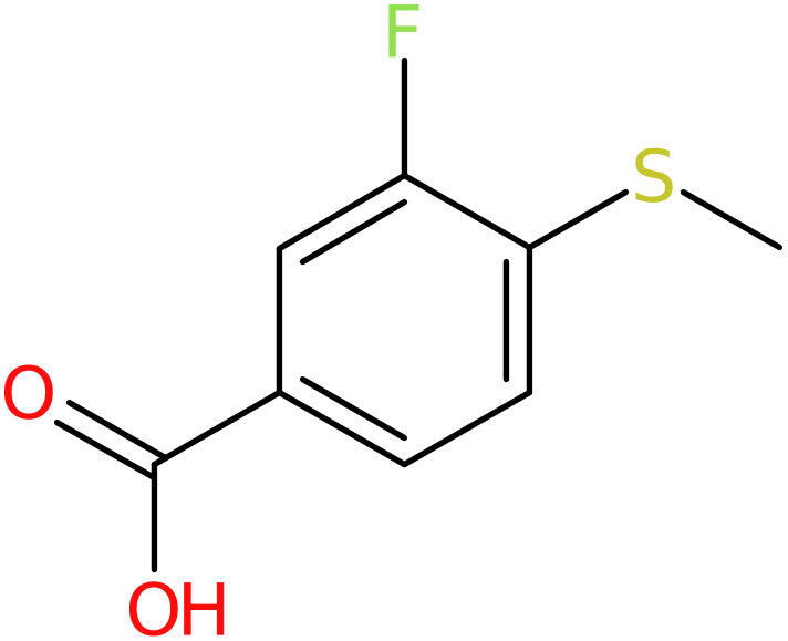CAS: 244606-32-4 | 3-Fluoro-4-(methylthio)benzoic acid, >95%, NX37242