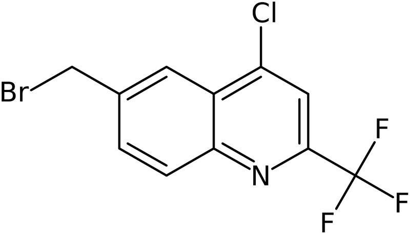 CAS: 123637-51-4 | 6-(Bromomethyl)-4-chloro-2-(trifluoromethyl)quinoline, >95%, NX18520