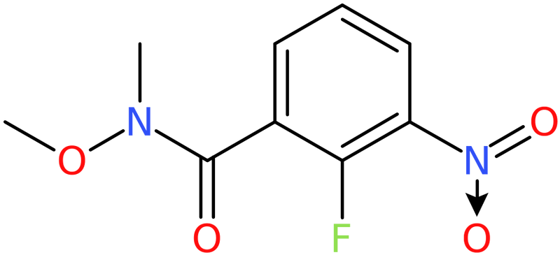 CAS: 1809015-20-0 | 2-Fluoro-3-nitro-N-methoxy-N-methylbenzamide, NX30347