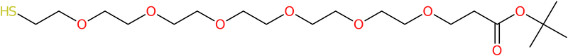 Thiol-PEG6-t-butyl ester, NX72575