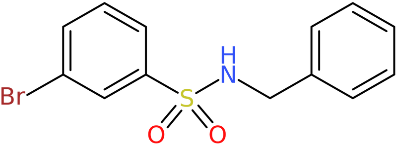 CAS: 625470-36-2 | N-Benzyl-3-bromobenzenesulphonamide, >96%, NX55676