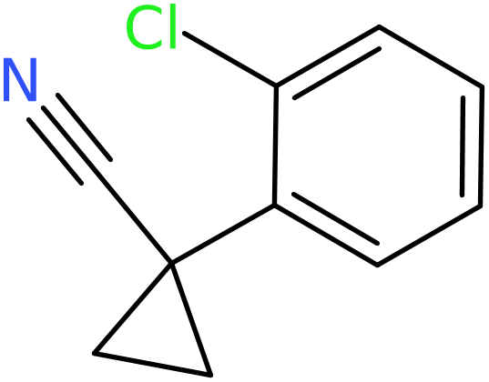 CAS: 122143-18-4 | 1-(2-Chlorophenyl)cyclopropanecarbonitrile, >95%, NX17982