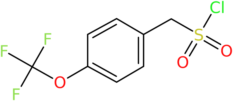 CAS: 683813-55-0 | 4-(Trifluoromethoxy)benzylsulphonyl chloride, NX58163