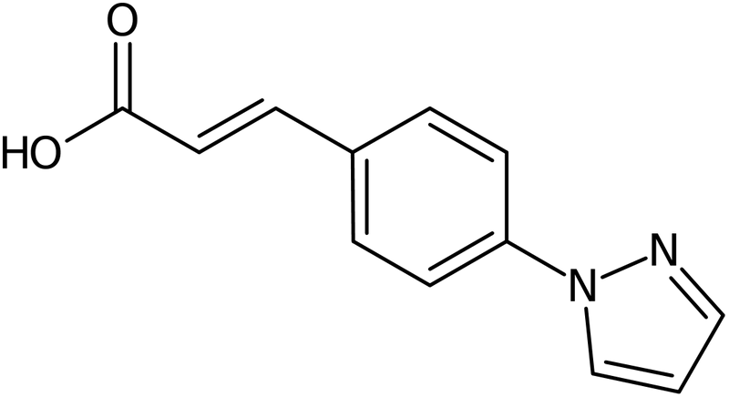 CAS: 1006441-28-6 | 3-[4-(1H-Pyrazol-1-yl)phenyl]acrylic acid, NX10681