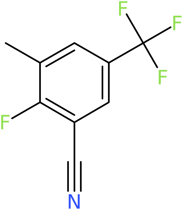 CAS: 2383627-27-6 | 2-Fluoro-3-methyl-5-(trifluoromethyl)benzonitrile, >97%, NX36665