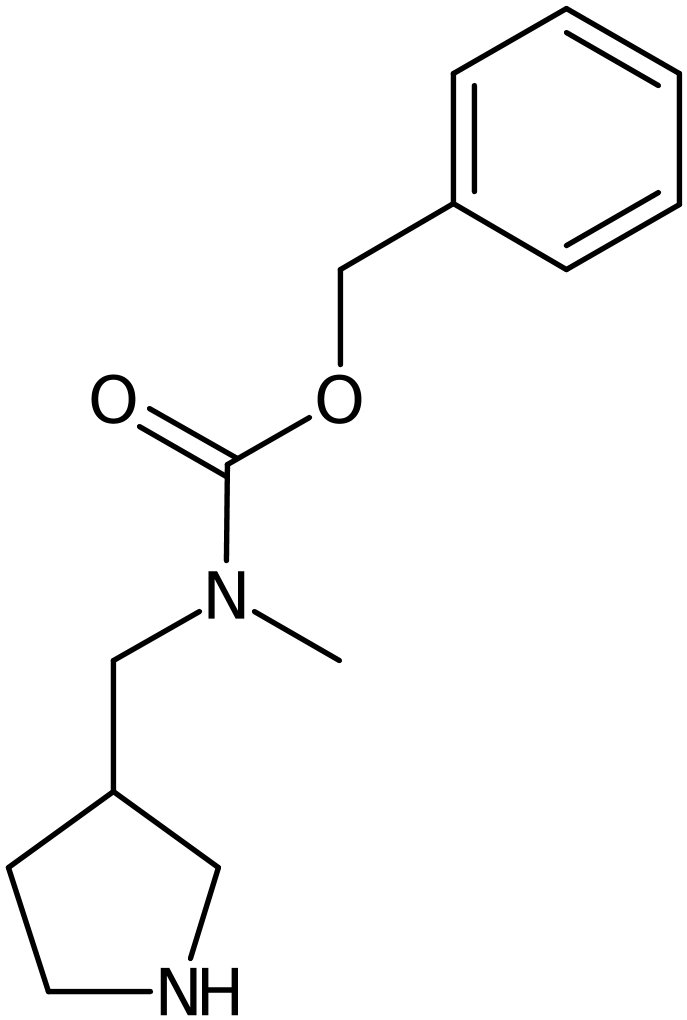 CAS: 1245649-33-5 | Benzyl methyl(pyrrolidin-3-ylmethyl)carbamate, >95%, NX18860