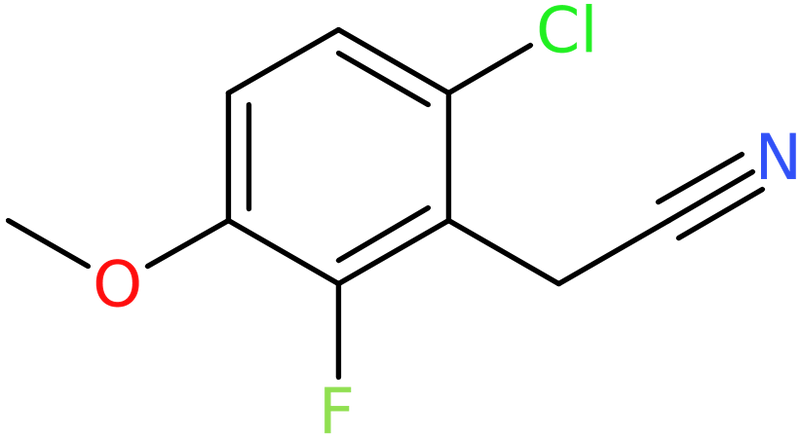 CAS: 1017777-80-8 | 6-Chloro-2-fluoro-3-methoxyphenylacetonitrile, >98%, NX11114